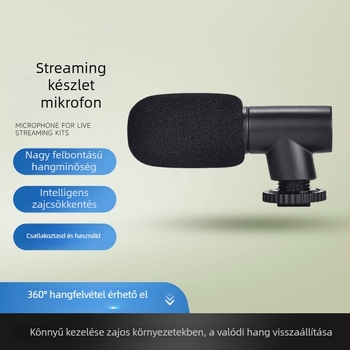 Univerzális telefonos kamerastabilizátor Bluetooth távirányítóval, anti‑rezgés, beépített világítás (műanyag)