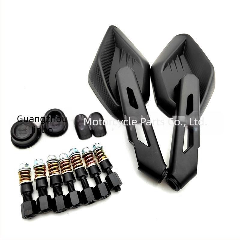 Motorkerékpár és robogó visszapillantó tükör, ABS ház, négyszögletes tükör, JB-Mirror 123