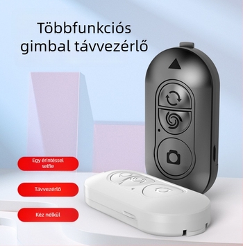 Okostelefon Bluetooth szelfi távirányító – Modell L&Q&C, Bluetooth 4.0, ABS anyag, Tömeg 15
