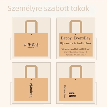 Kraftpapírból készült bevásárlótáska - Dupla vastagság 120 Silk - Márka Mu Ming Packaging - Eredet Yiwu, Kína