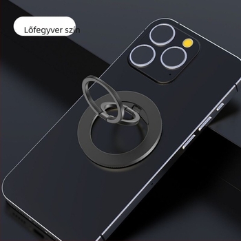 MagSafe asztali telefon-tartó, dupla mágneses gyűrű, összecsukható, 3× forgás