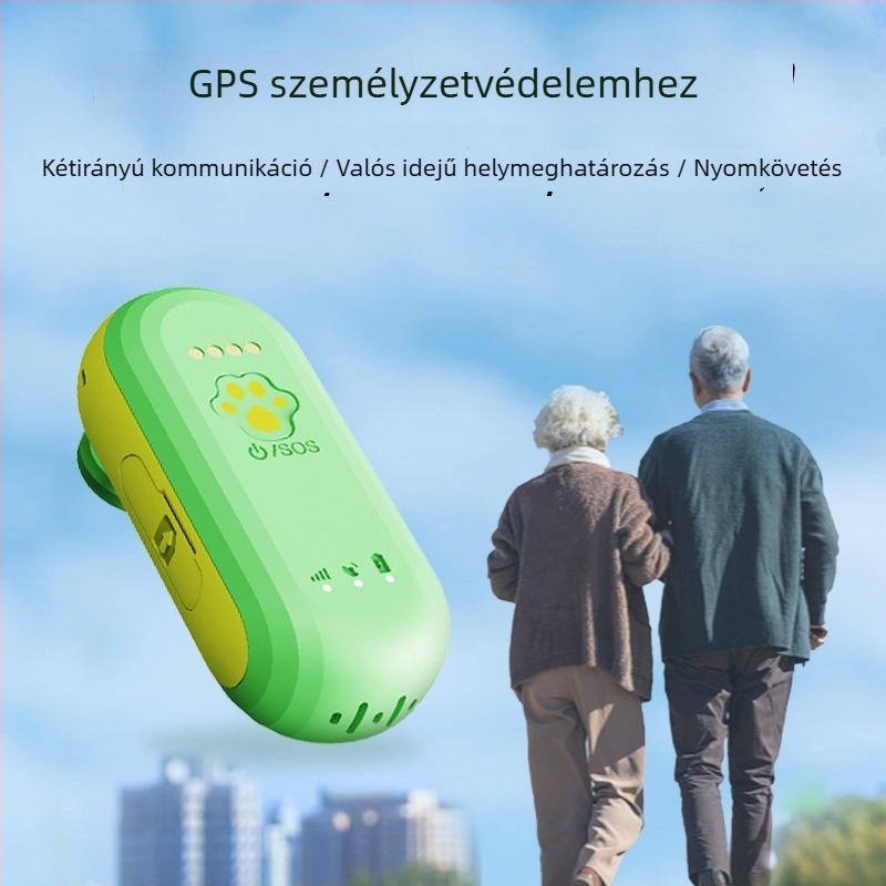 Járműlokátor X2 GPS-szel, Kétirányú hanghívás, SOS, 5 m pozíciós pontoság, 3 éves akkumulátor-üzemidő