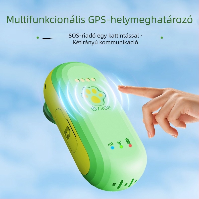 Járműlokátor X2 GPS-szel, Kétirányú hanghívás, SOS, 5 m pozíciós pontoság, 3 éves akkumulátor-üzemidő