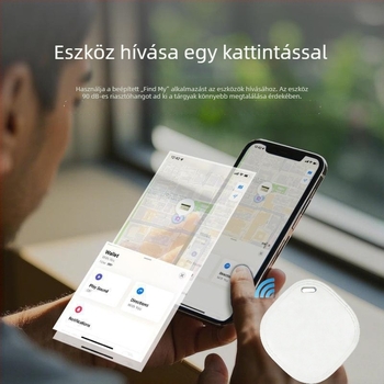 Intelligens nyomkövető anti-lopás Findmy – tanúsított pénztárca és kulcs helymeghatározó, poggyász és hátizsák Bluetooth-kapcsolattal