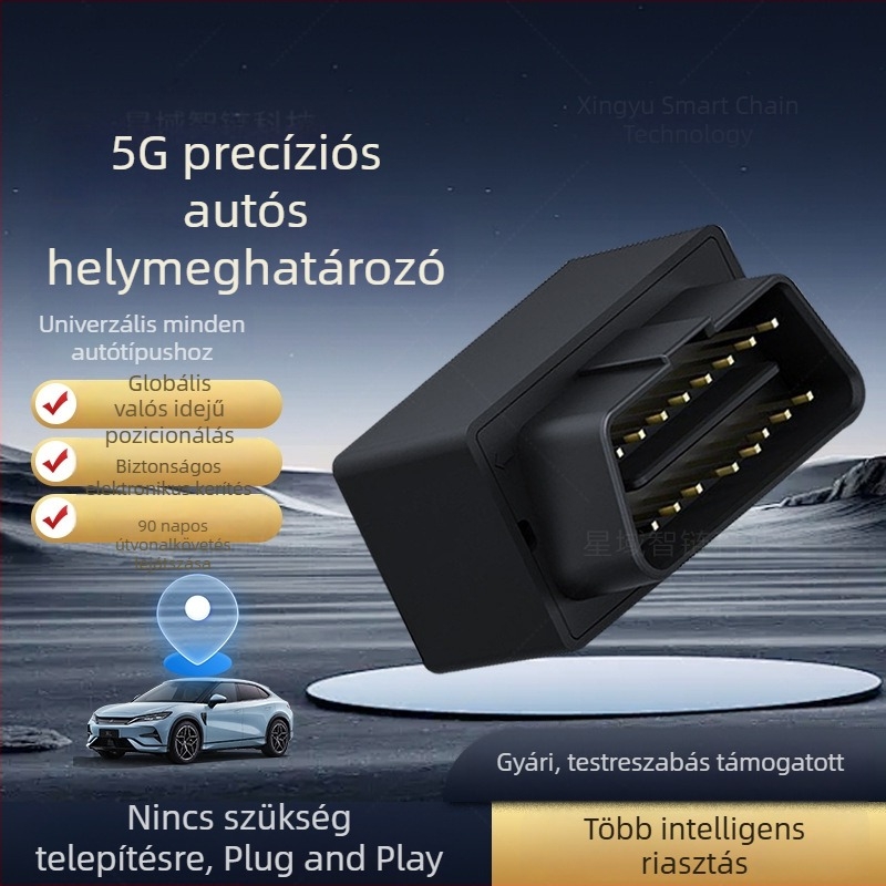 5G okos autólokátor: pontos nyomkövetés, valós idejű riasztás, globális kompatibilitás minden modellhez