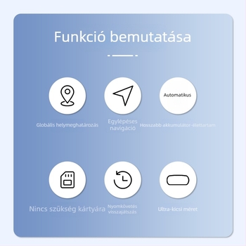 Okos Bluetooth-alapú anti-elvesztő tracker iOS-hez ragasztó rögzítéssel, PVC burkolat, 18 g, 3 év üzemidő, felhőalapú tárhely