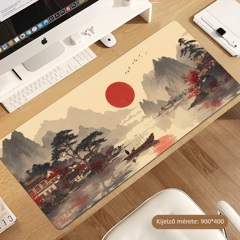 Íróasztali pad – gumiból készült, csúszásmentes, hőátvitel, nemzeti stílus