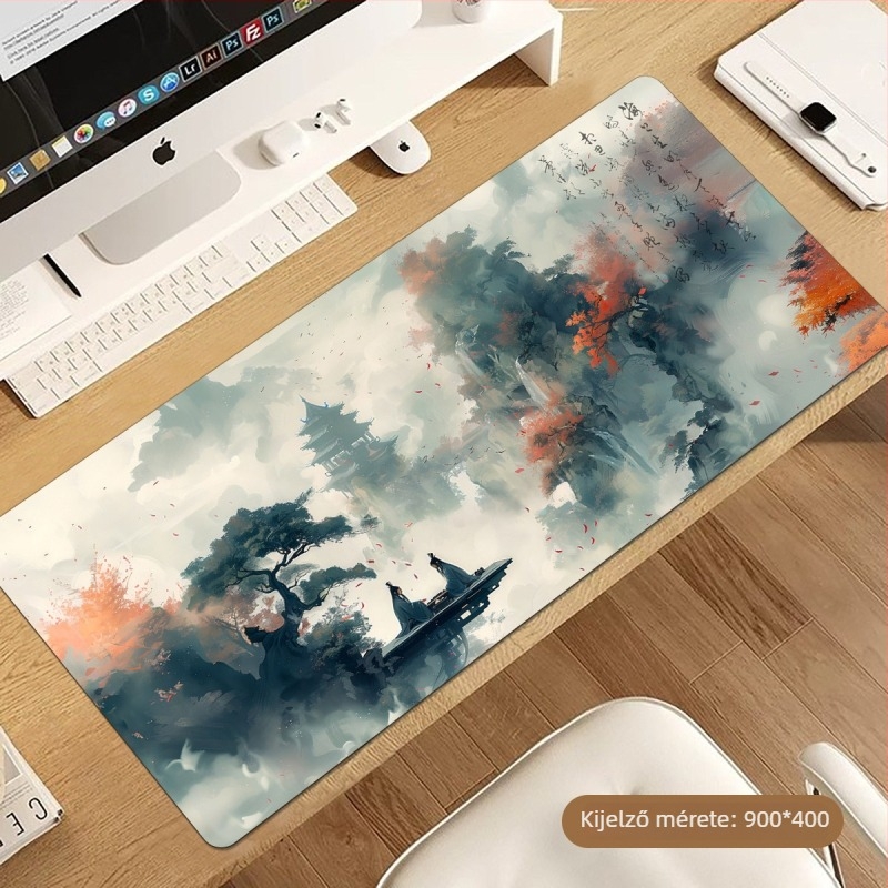 Íróasztali pad – gumiból készült, csúszásmentes, hőátvitel, nemzeti stílus