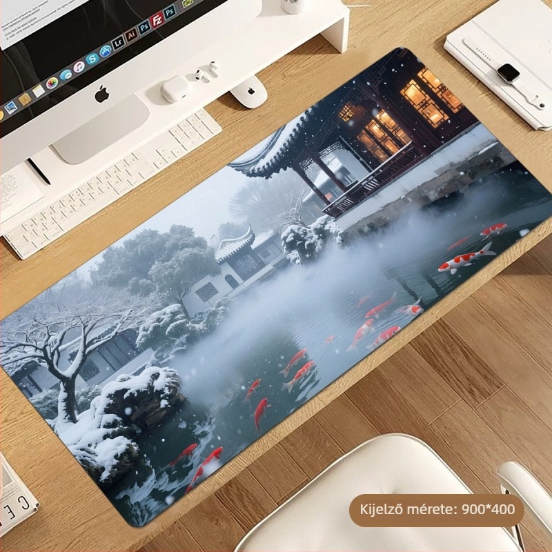 Íróasztali pad – gumiból készült, csúszásmentes, hőátvitel, nemzeti stílus