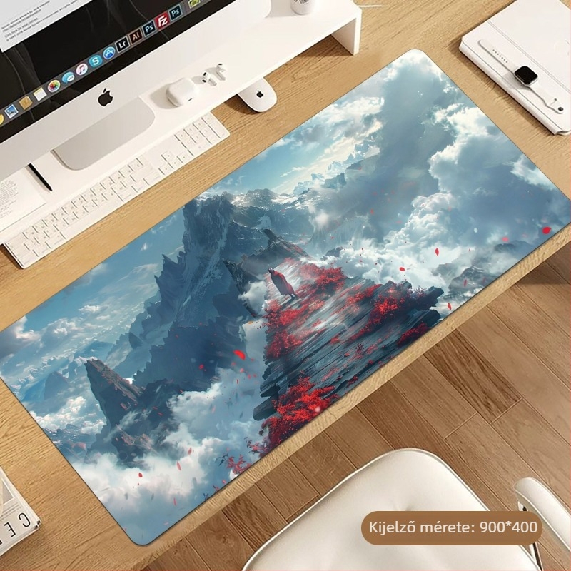 Íróasztali pad – gumiból készült, csúszásmentes, hőátvitel, nemzeti stílus