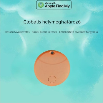 Mini Bluetooth nyomkövető pénztárcához és kulcsokhoz, FindMy tanúsított