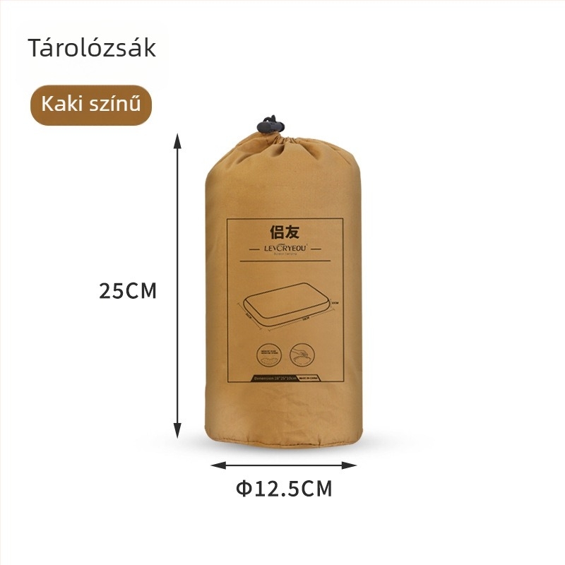 Memóriahabos párna, felhő dizájn, minimalist stílus (Modell LR-1204 • Vastagság: 10 cm • Tömeg: 430 g • Anyag: memóriahab)