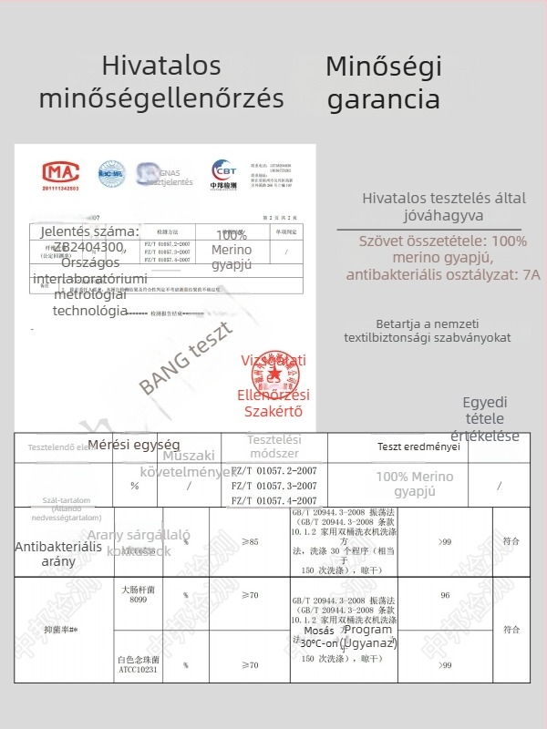 Női Merinógyapjú gyorsan száradó termos leggings túrázásra és kempingezésre, 300 g/m²