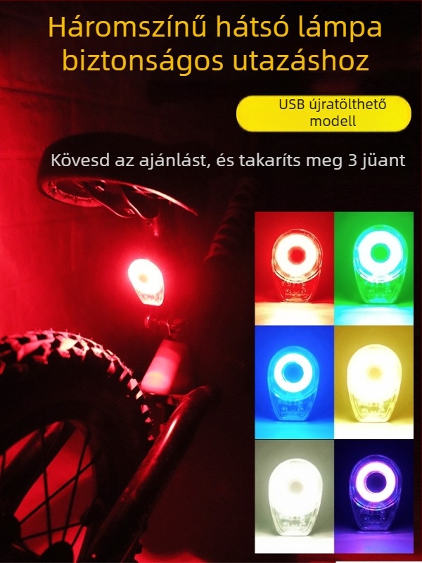Gyermekek egyensúly bringa hátsó lámpája, díszítő kiegészítő kompatibil Kokua-val; márka NRELF; feldolgozás és testreszabás: nem; importált: nem.