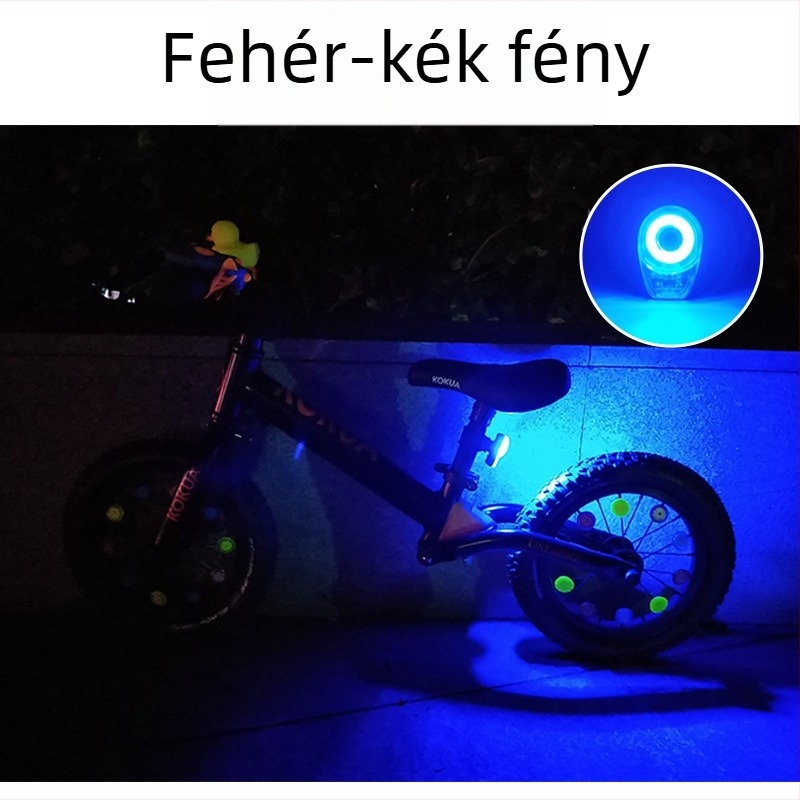 Gyermekek egyensúly bringa hátsó lámpája, díszítő kiegészítő kompatibil Kokua-val; márka NRELF; feldolgozás és testreszabás: nem; importált: nem.