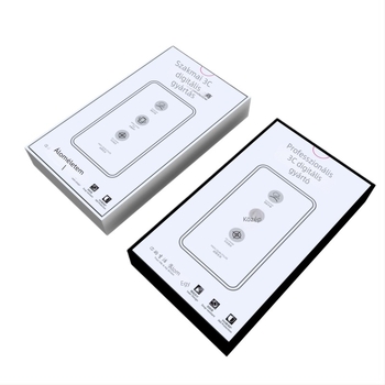 Fix tálcás csomagoló doboz 3C mobiltelefon-tokokhoz, papír/karton anyag, logónyomás, 1200 papírtömeg