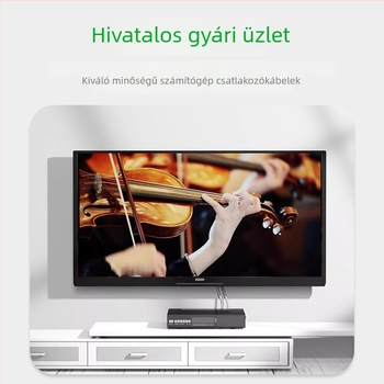 Ming Bao 2x2 RCA audio kábel, fekete, 2x2 RCA csatlakozóval, TV/CD/AV-hez és hangfalakhoz