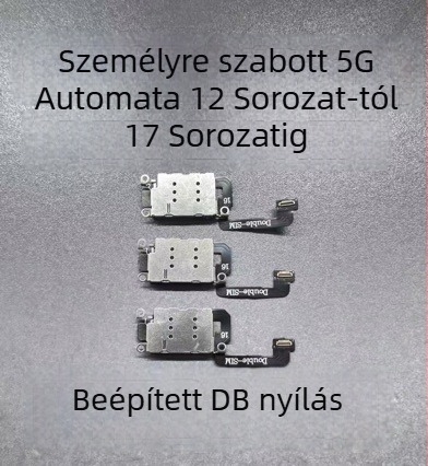WYLIE DB13/14 kártya slot modul beépített tartóval és kábellel 12-16 telefonokhoz, fém ház, automatikus programozás és automatikus indítás