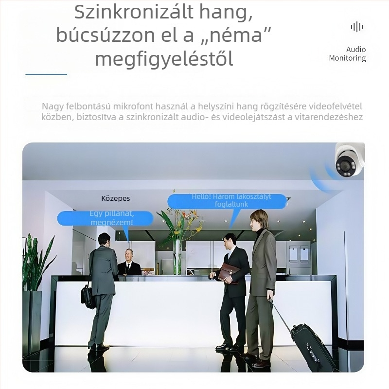 USB felügyeleti kamera mindent egyben TF-kártya bemenettel, HD 720p, félgömb alakú kialakítás ingatlanok megfigyeléséhez