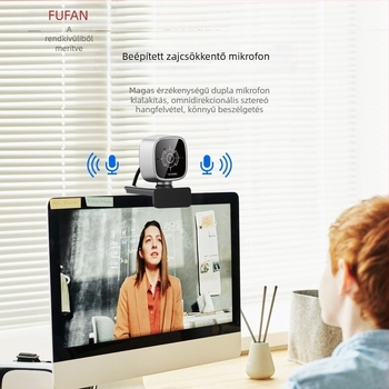 USB webkamera beépített mikrofonnal, 1080p, 30fps, USB 3.0/2.0, illesztőprogram nélkül