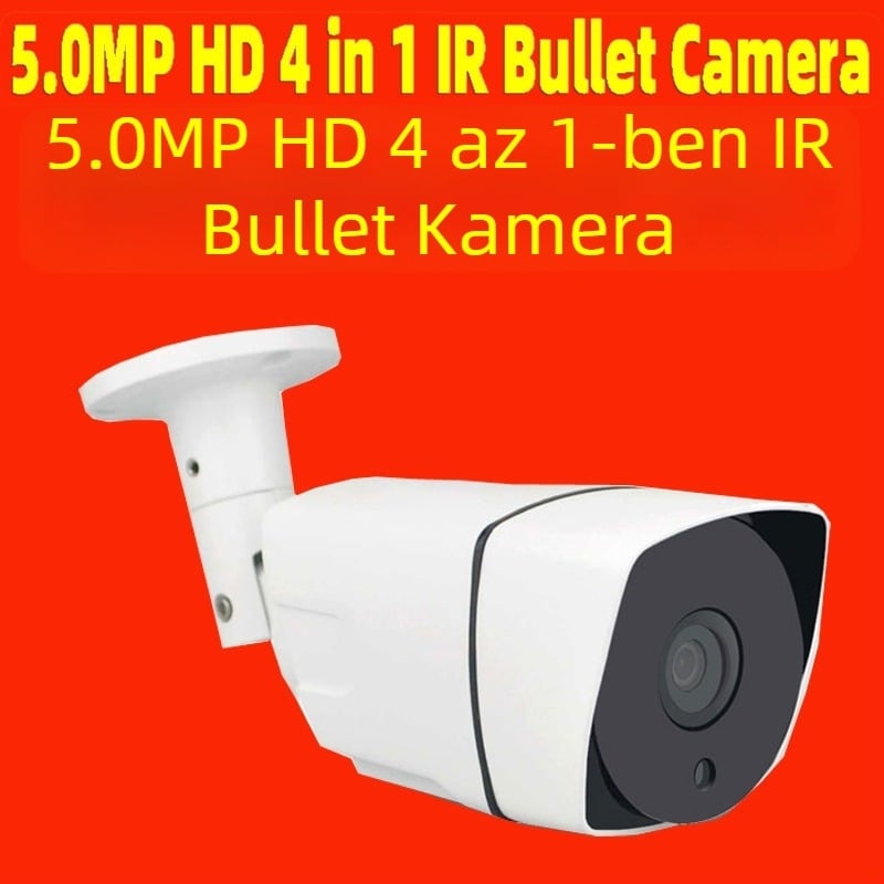 CCTV kamera 5MP 4 az 1-ben AHD/TVI/CVI/CVBS, Day/Night, 1080p, fém ház