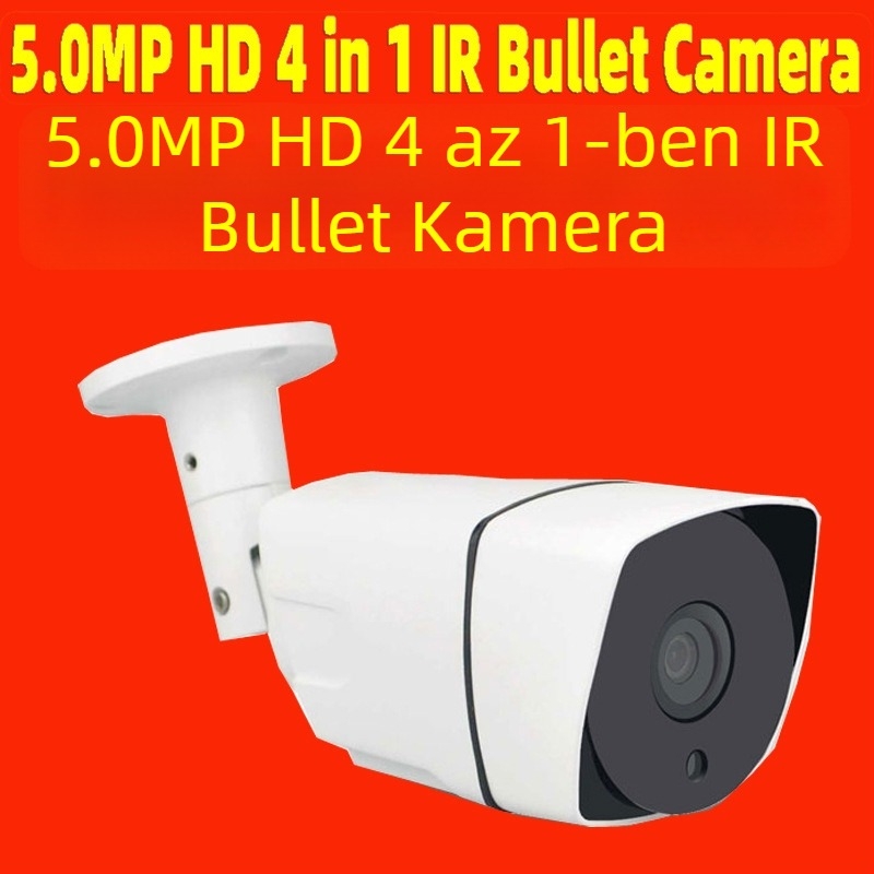 CCTV kamera 5MP 4 az 1-ben AHD/TVI/CVI/CVBS, Day/Night, 1080p, fém ház