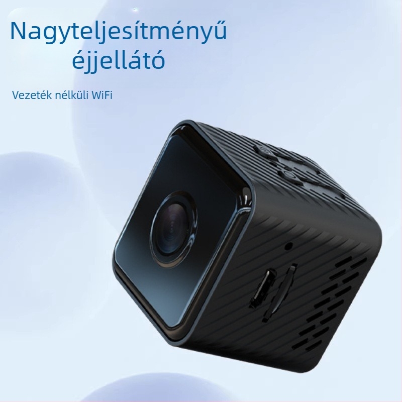 X6DS WiFi Beltéri Biztonsági Kamera 1080p Éjjellátás és Riasztási Értesítés