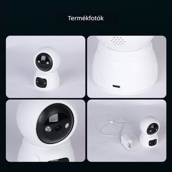 Otthoni intelligens kamera TST-QY202 | Mobilalkalmazás-vezérlés • Android-kompatibilis • Beltéri használat • Garancia 1 év