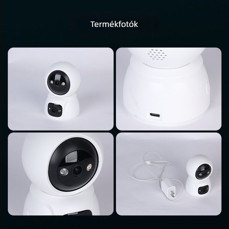 Otthoni intelligens kamera TST-QY202 | Mobilalkalmazás-vezérlés • Android-kompatibilis • Beltéri használat • Garancia 1 év