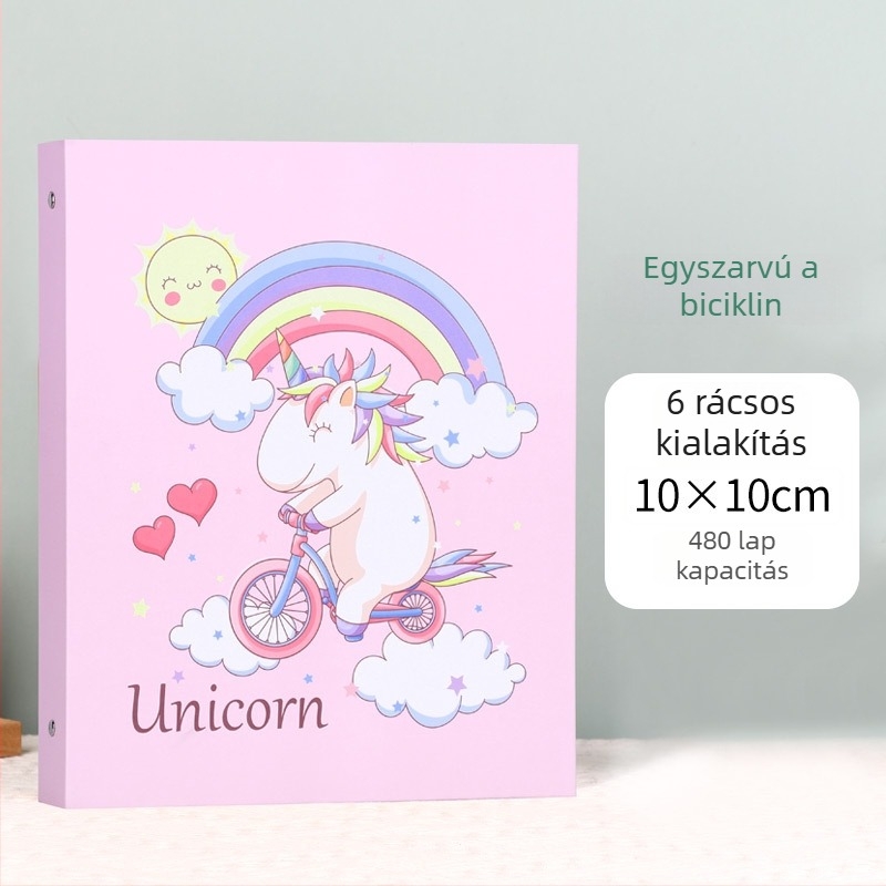 Olajpasztell tárolóalbum – levehető oldalú portfólió rajzokhoz