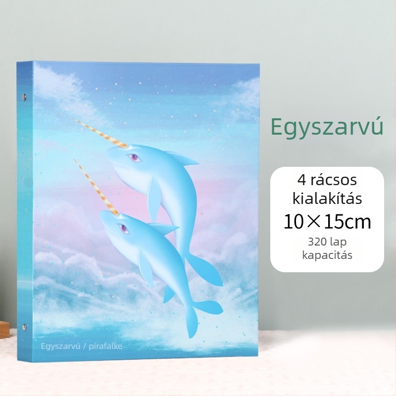 Olajpasztell tárolóalbum – levehető oldalú portfólió rajzokhoz