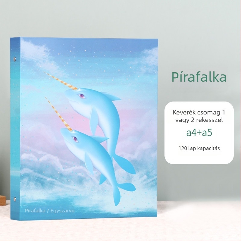 Olajpasztell tárolóalbum – levehető oldalú portfólió rajzokhoz