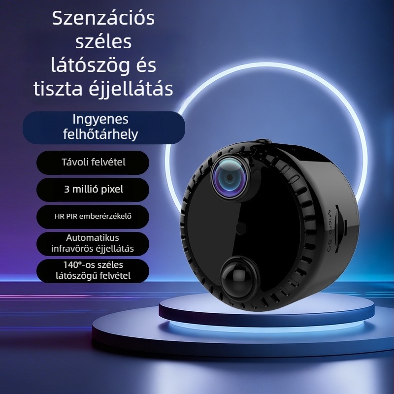 R10 Vezeték nélküli éjszakai látás 3MP kamera TF-kártyával