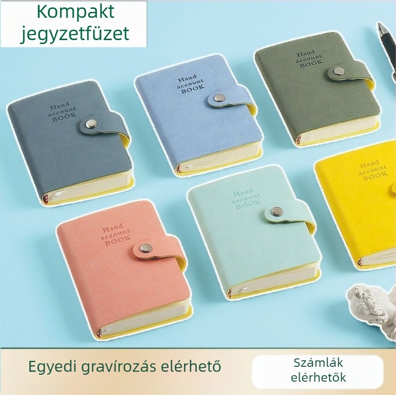 Notesz műbőr borítóval, drótos kötés, Dowling papír, 80 g, 100 oldal