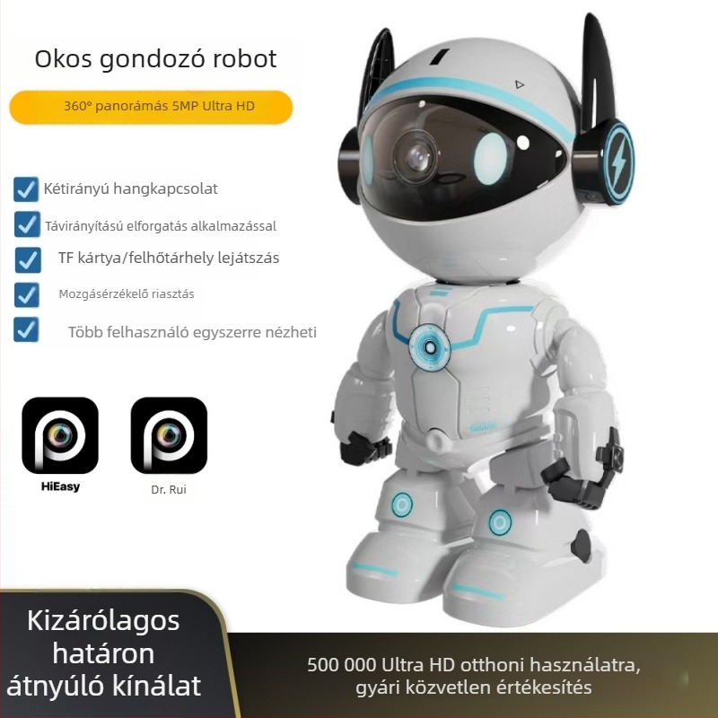 HiEasy Xiaobai Wi‑Fi kamera otthoni felügyelethez és távoli megfigyeléshez