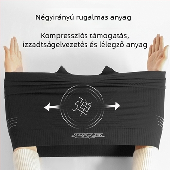 Futó- és kerékpáros rövidnadrág, nedvességelvezető, gyorsan száradó nylon-spandex keverékből (90% nylon, 10% spandex) – uniszex, felnőttek