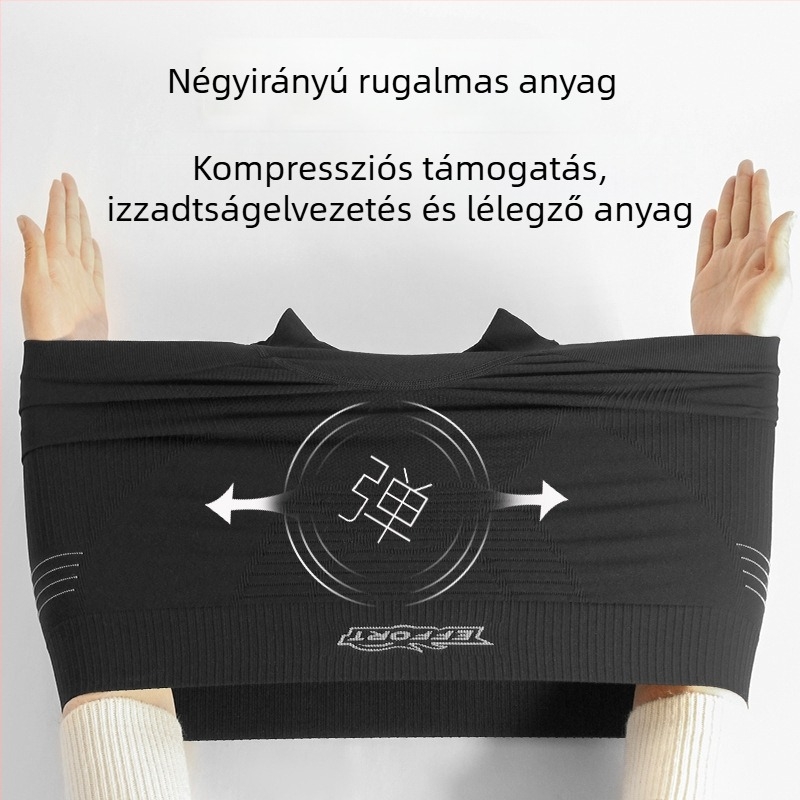 Futó- és kerékpáros rövidnadrág, nedvességelvezető, gyorsan száradó nylon-spandex keverékből (90% nylon, 10% spandex) – uniszex, felnőttek