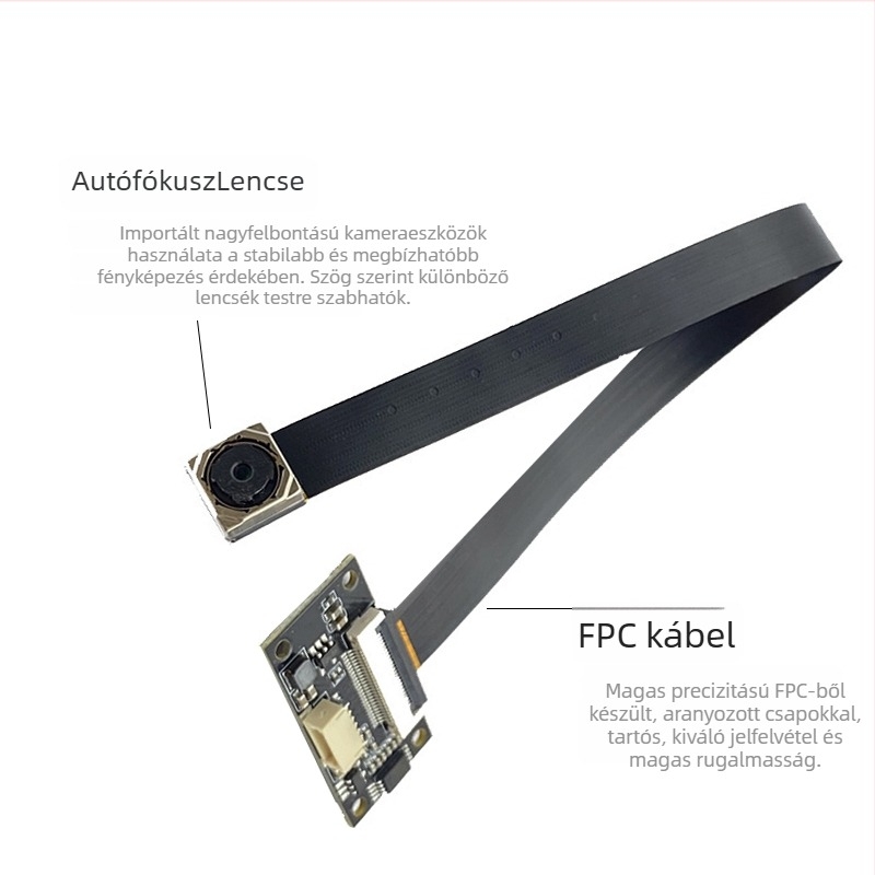 FPC kamera modul autofókusszal, 12MP érzékelő, 4000x3000 felbontás, USB 2.0, 30fps