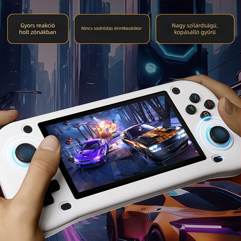 G28 hordozható játékkonzol nyílt forráskódú PSP-játékokkal, hordozható klasszikus retro arcade, 64GB memória, Android