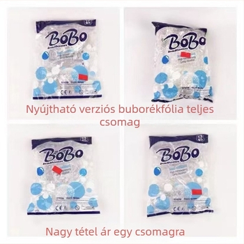 Latex ballon, Wave Ball, kerek, logó nélküli nyomtatás, IP-engedély nélkül