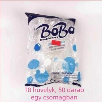 Latex ballon, Wave Ball, kerek, logó nélküli nyomtatás, IP-engedély nélkül