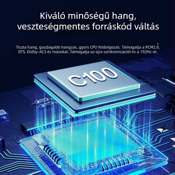 FS-T-115 TOSLINK digitális optikai audió osztó 1 bemenet 3 kimenet (Dolby Digital, DTS 5.1)