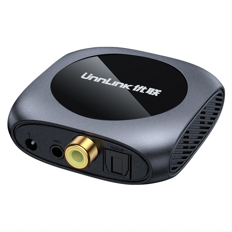 Unnlink 0950 HDMI audió kivonó: 4K HDMI-ről 3,5 mm fejhallgató kimenet, koaxiális és optikai hang, PS5/X