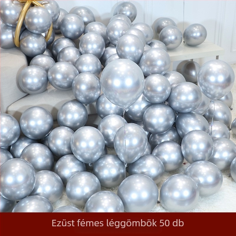 Happy phoenix latex dekorációs lufi, kerek formájú, születésnapi és esküvői dekorációhoz