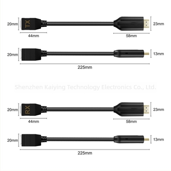 HDMI extender Cat5E/6 kábellel, 60 m, 1080p, modell KYDYIN50M, energiafelügyelet támogatott