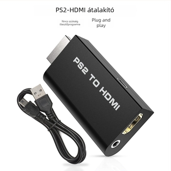 PS2-hoz HDMI átalakító – HDMI adapter hang- és videóval, 480i