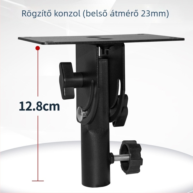 GAODING GD-600 Állítható szögű forgó tengelyű tálca, összecsukható, hangszórók, projektorok, kijelzők, karaoke gépek és noteszgépek számára