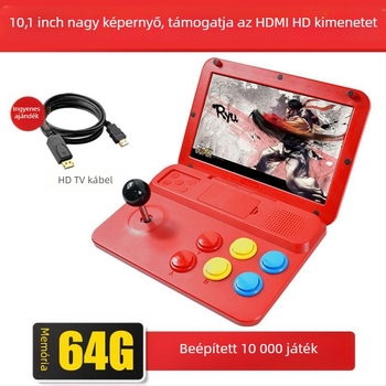 Xinyewang nosztalgikus retró arcade konzol joystickokkal, USB interfész, vezetékes kapcsolattal, MP3 lejátszó