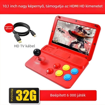 Xinyewang nosztalgikus retró arcade konzol joystickokkal, USB interfész, vezetékes kapcsolattal, MP3 lejátszó
