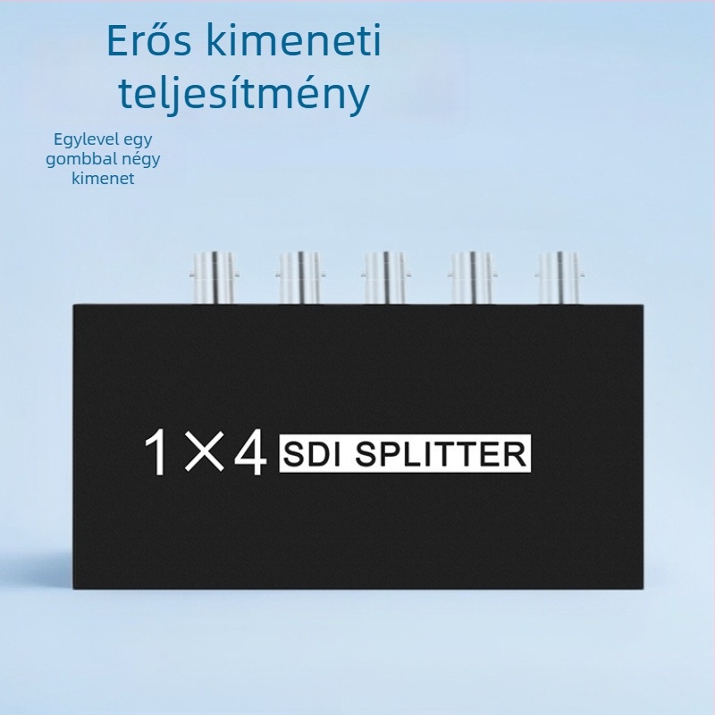 yxw SDI osztó 1x4, 1080p, kapcsoló/osztó, biztonsági megfigyeléshez